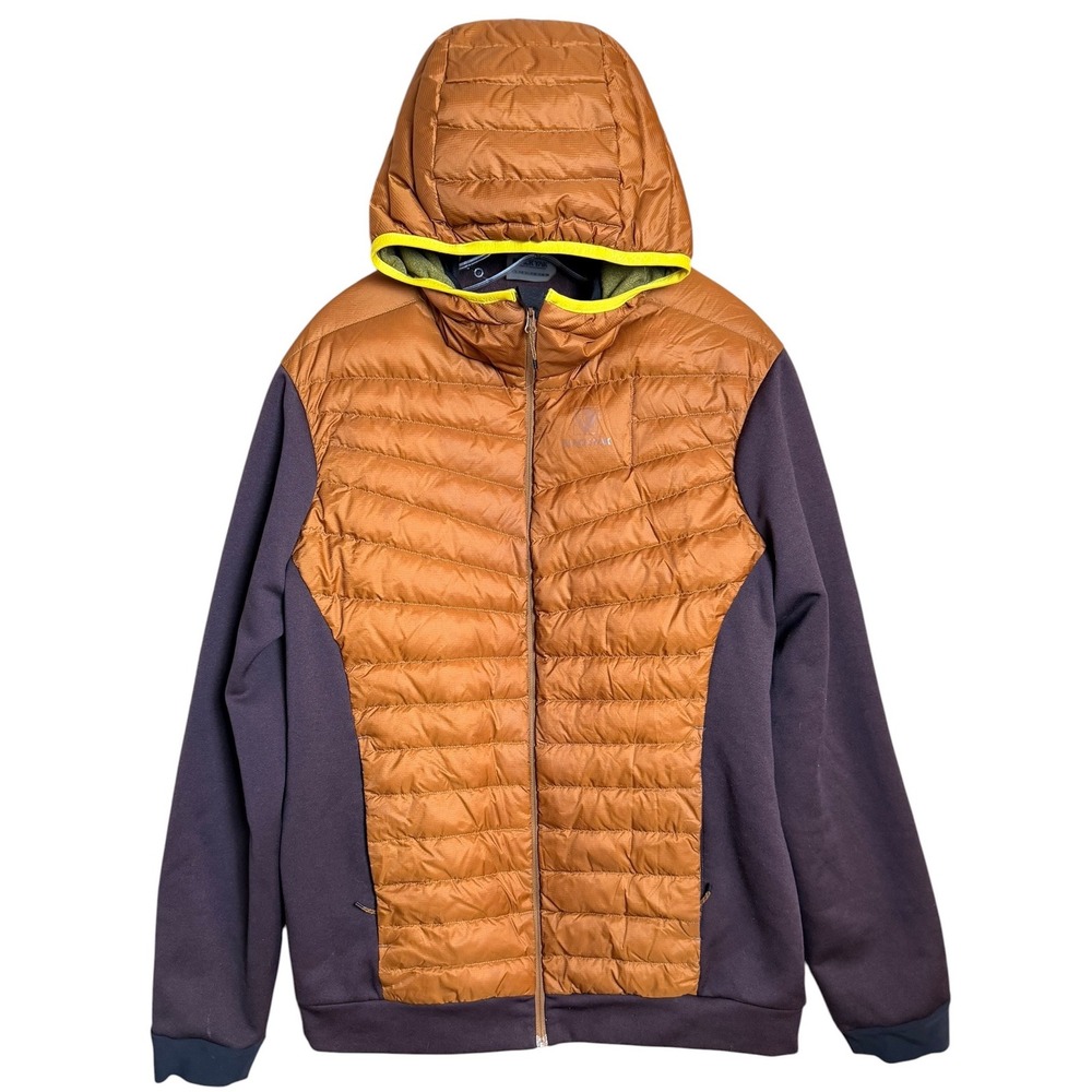 BLACKYAK Basecamp Hoody Goose Down Hybrid Puffer Jacket Mens L